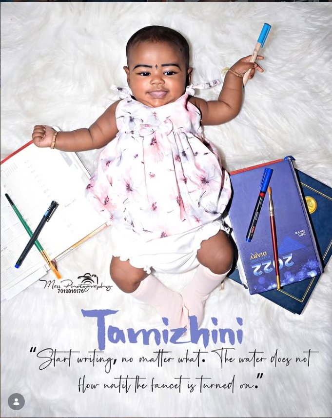 Baby portrait session